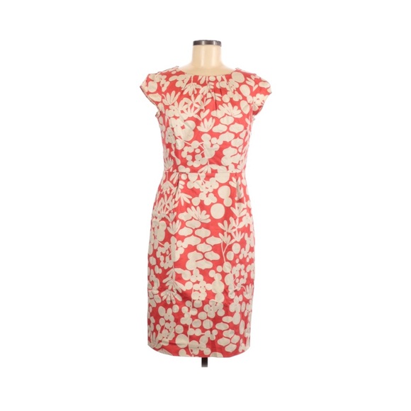 Boden 8 Olivia Floral Cotton Shift Dress - Picture 1 of 9
